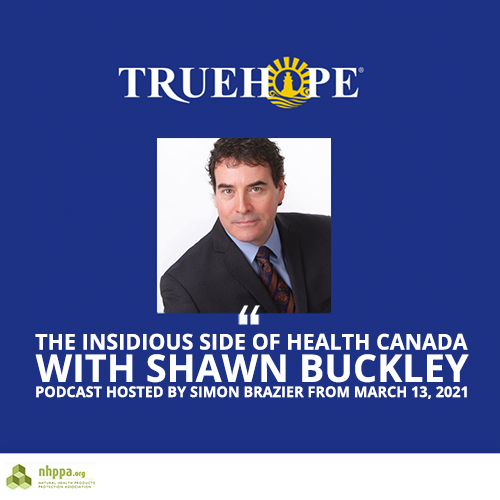 Shawn Buckley March 2021 TrueHope Cast Interview with Host Simon Brazier