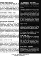 Download Charter of Health Freedom Handout