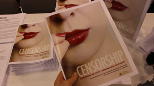 censorship compendium in hand
