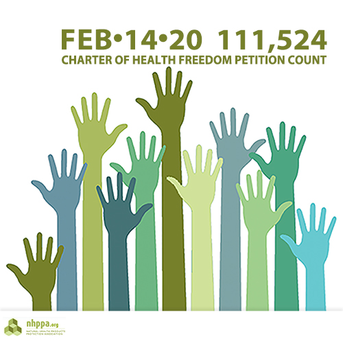 Charter of Health Freedom Petition Update Feb 14/20