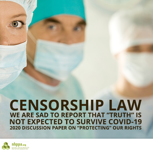 Discussion Paper Release: Censorship Law and COVID-19