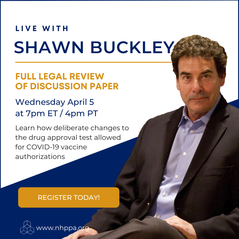 Final Reminder to Register | April 5, 2023 LIVE Legal Review of Discussion Paper with Shawn Buckley
