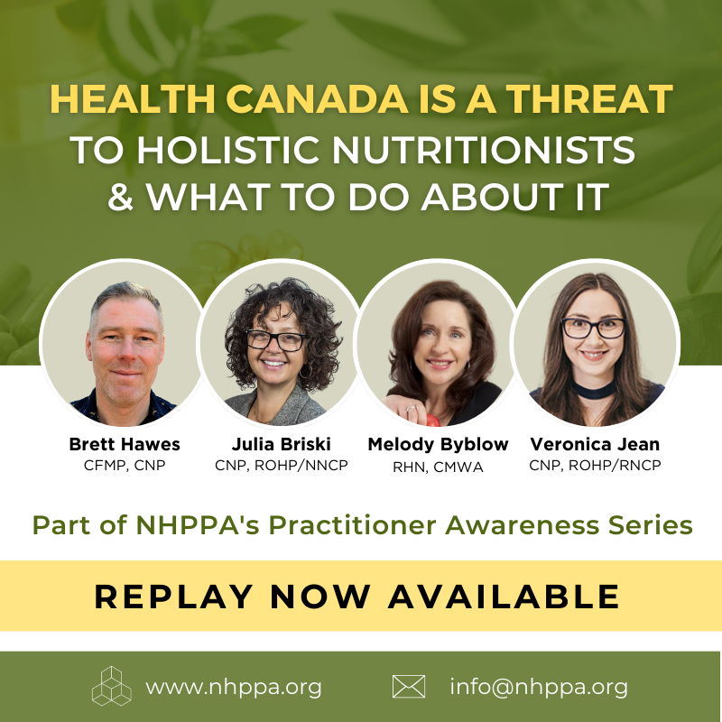 Holistic Nutritionists Replay Now Available!