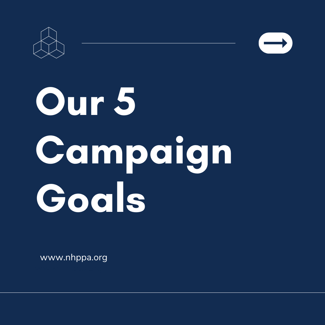 Our 5 Campaign Goals